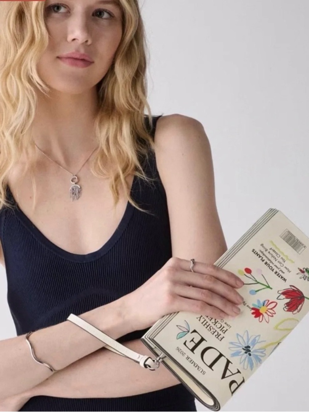 Kate Spade Spring Gardens Secrets Magazine Clutch - sold out
